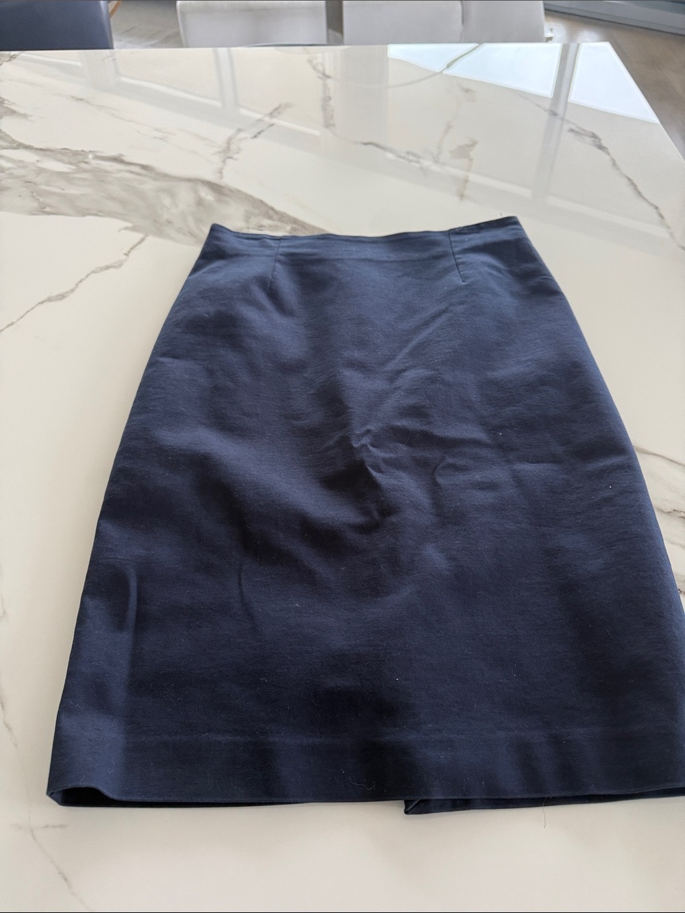 Boden Navy Pencil Skirt